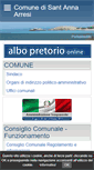 Mobile Screenshot of comune.santannaarresi.ca.it